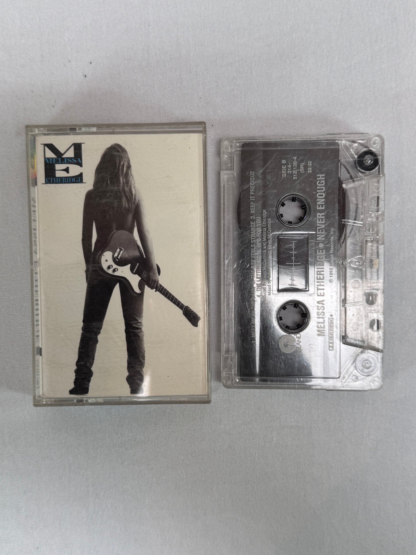 Cassette Tape - Melissa Etheridge - Never Enough - 1992