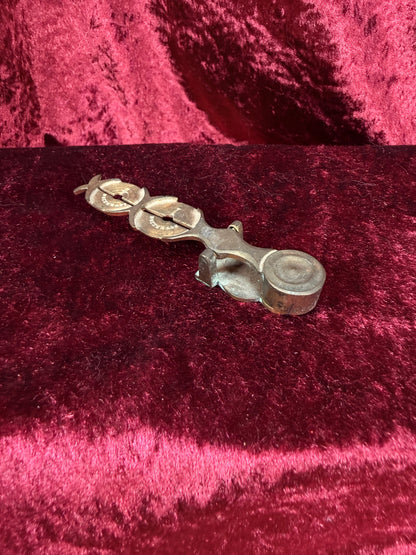 Vintage Brass Sovereign Rocker Balance Coin Scale – Georgian Counterfeit Detector