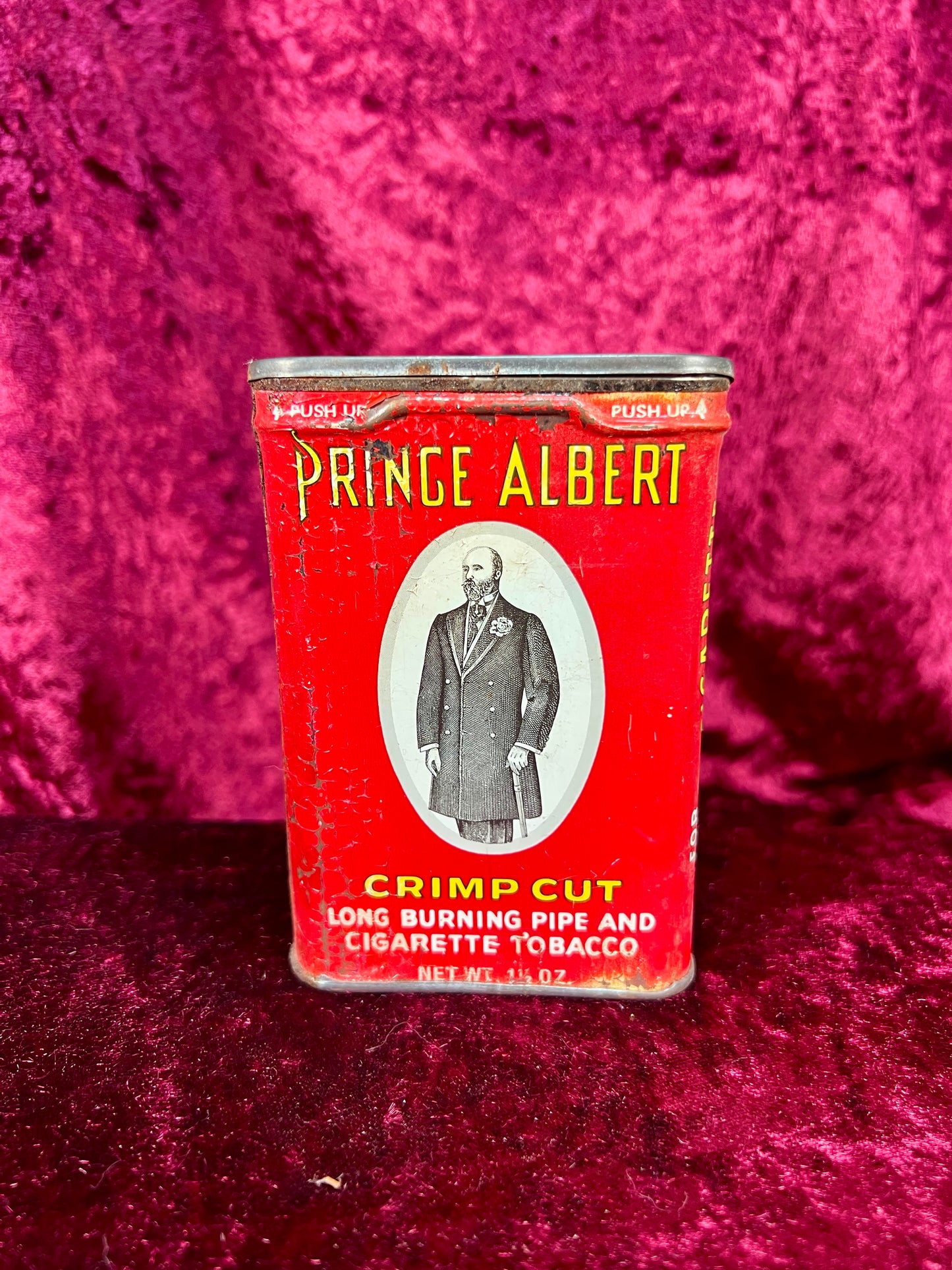 Vintage Tobacciana - Tobacco Tin - Prince Albert / Crimp Cut - #3