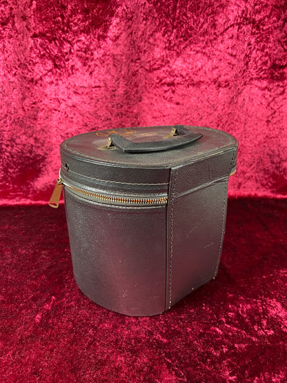 Vintage Oddities - Free Mason / Shriner Felt Fez with Hat Box - Wolf-Brown Inc.