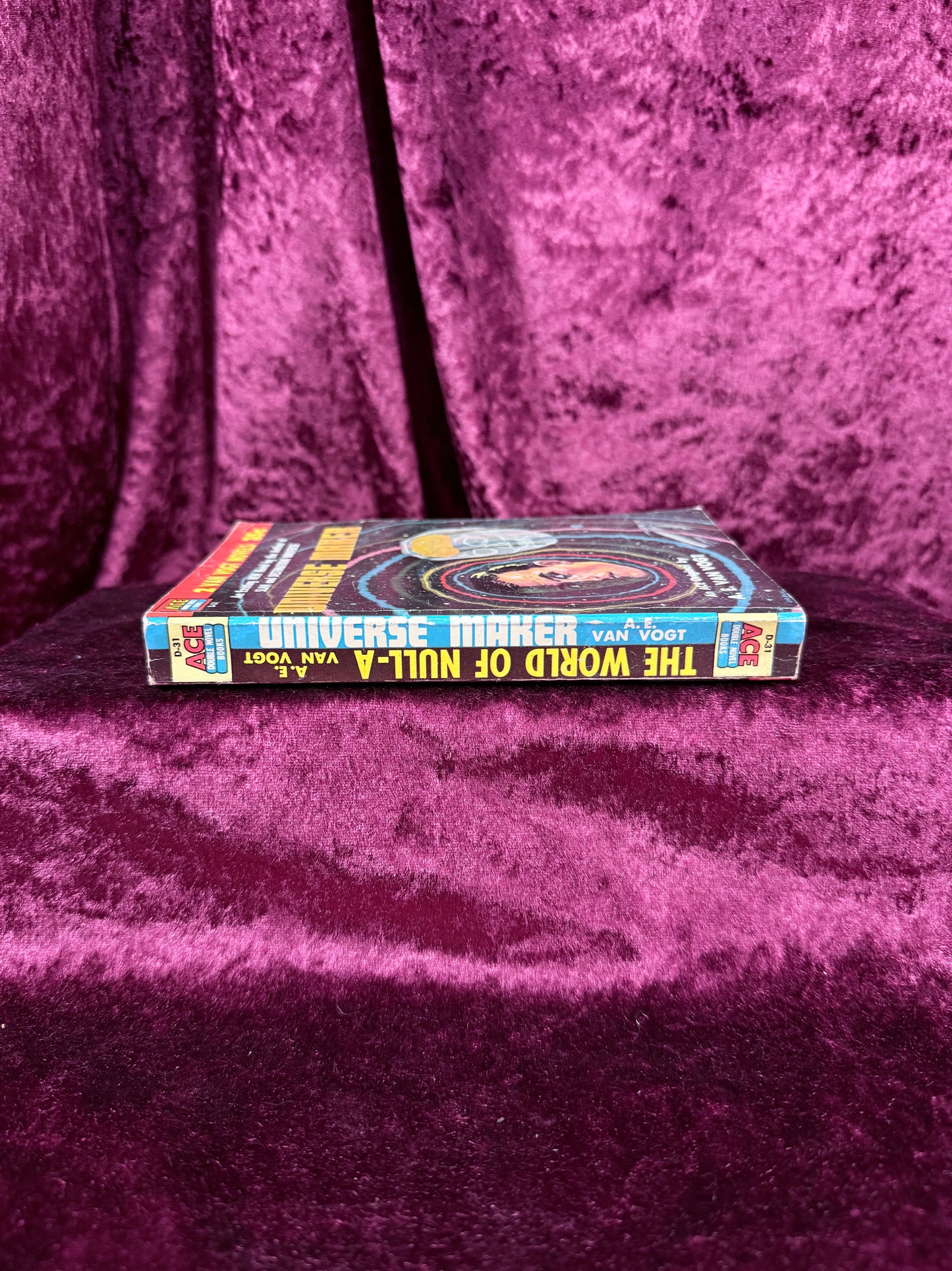 Vintage Universe Maker by A. E. Van Vogt 1957 Ace Double Paperback First Edition D-31