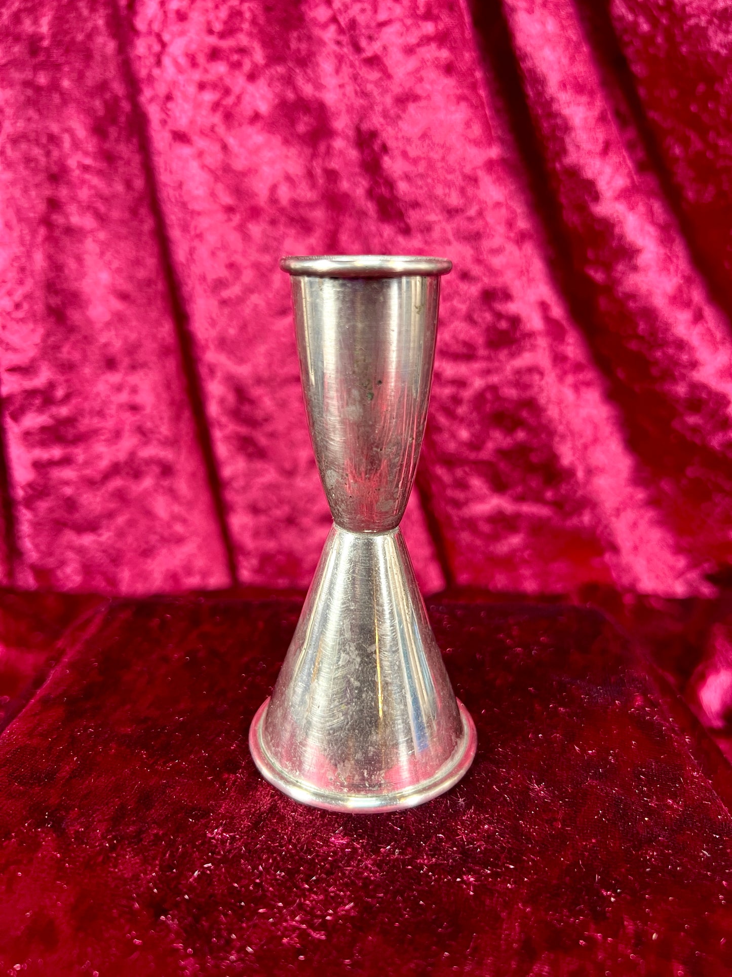 Vintage Barware - Jigger - Silver Metal