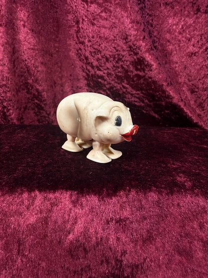 Vintage Ramp Walker Plastic Toy Set – Duck Sailor Piggy Kitsch Novelty Lot