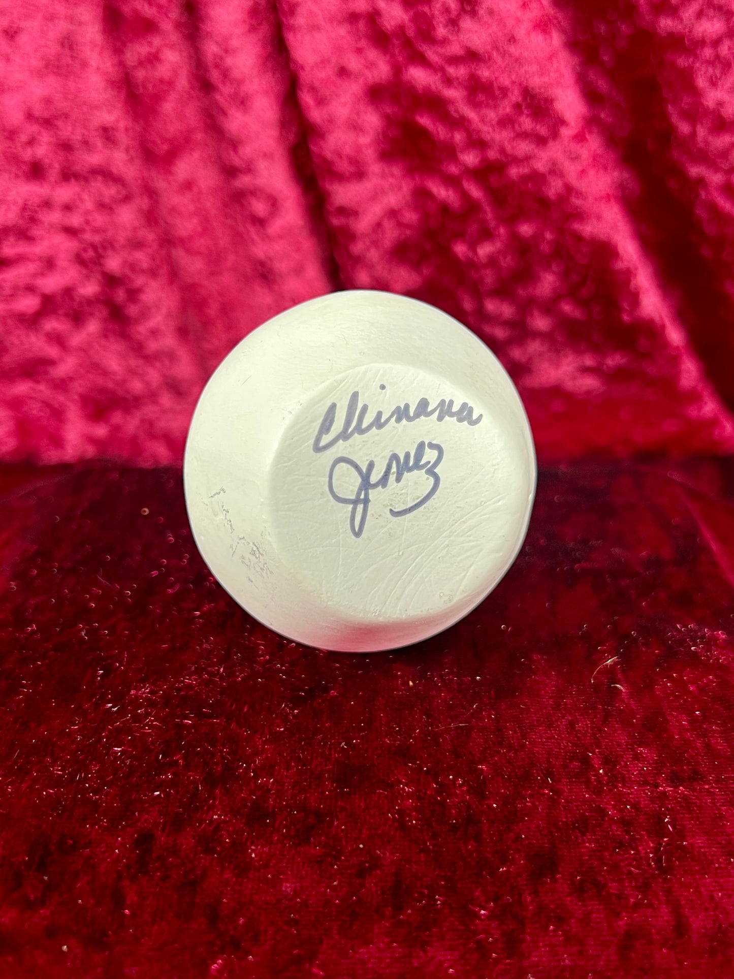 Vintage Pottery - Miniature Terracotta Vase - Painted - Signed Navajo