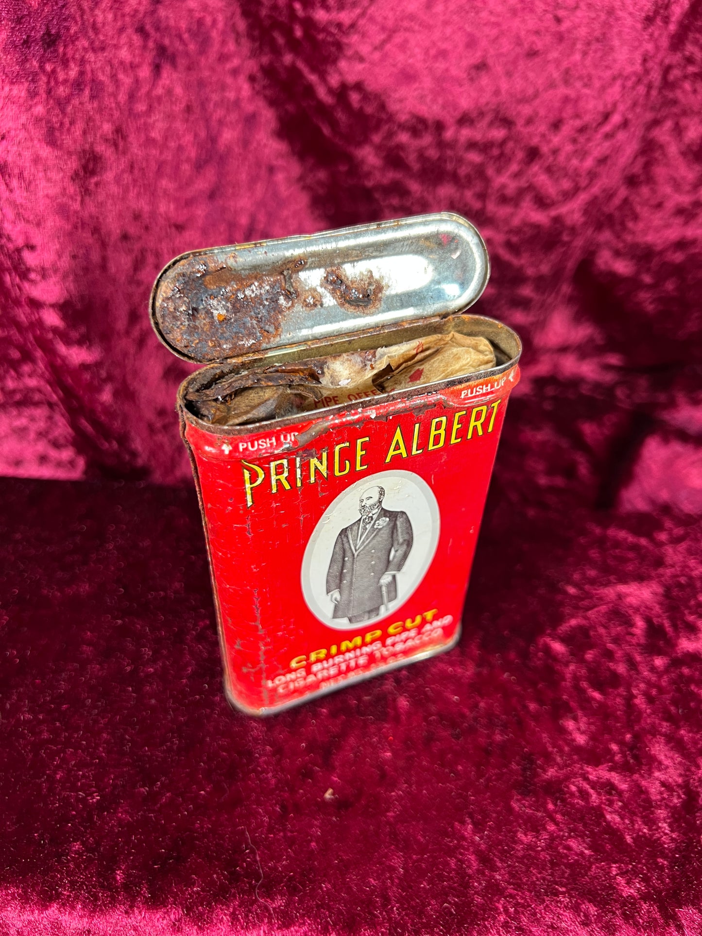 Vintage Tobacciana - Tobacco Tin - Prince Albert / Crimp Cut - #3