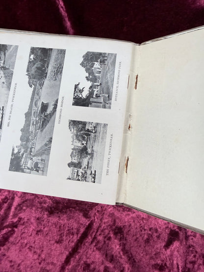 Antique Paper Souvenir Book – London Containing 101 Views by Morgan & Hoadly