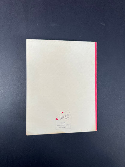 Vintage Ephemera - Valentine’s Day Card - Such An Angel - Norcross - USA