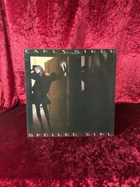 Vintage 12" Vinyl Record - Carly Simon - Spoiled Girl - Epic Records - 1985