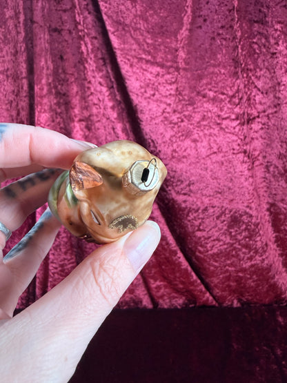 Vintage Christmas - Handblown Glass Ornament - Anthropomorphic Elephant Playing A Trombone