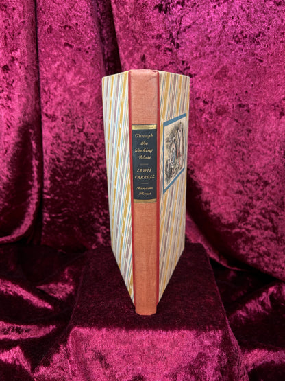 Vintage Hardcover Book Set - Alice in Wonderland Illustrated 1946 Random House Edition