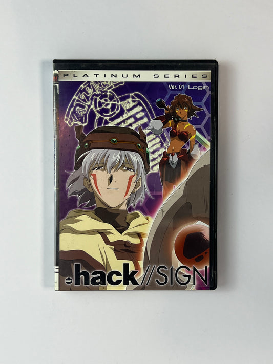 DVD - .hack// SIGN - Volume 1: Login - English / Japanese - Bandai Entertainment - 2003