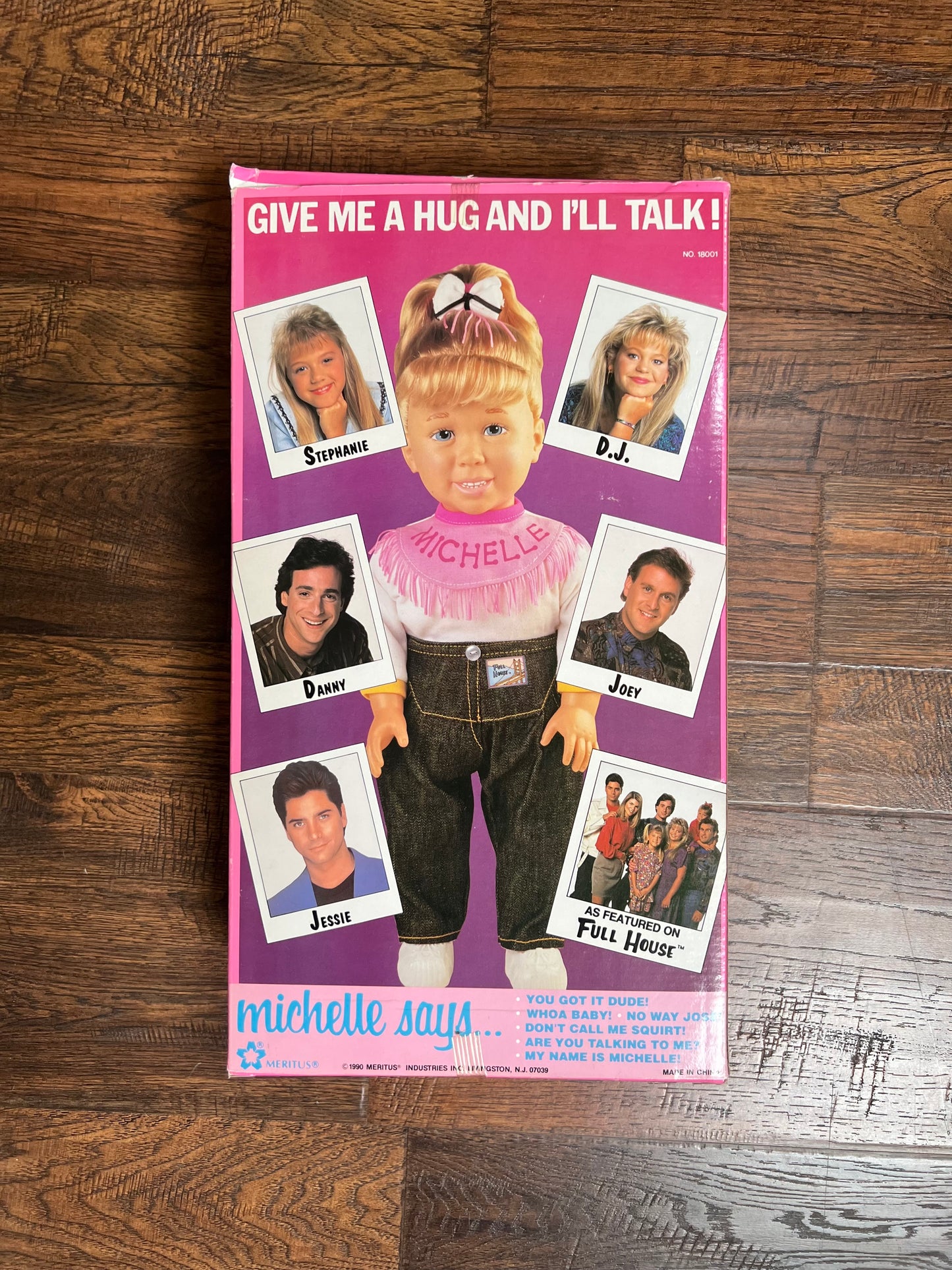 Vintage Collectibles - Michelle Tanner 15 Inch Talking Doll - Full House - Open Box - Meritus - 1990