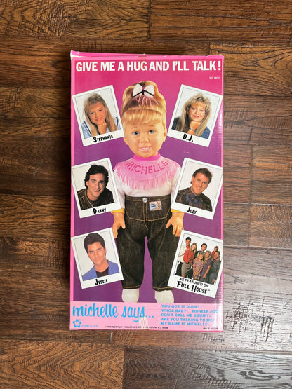 Vintage Collectibles - Michelle Tanner 15 Inch Talking Doll - Full House - Open Box - Meritus - 1990