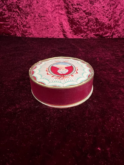 Vintage Richard Hudnut Du Barry Face Powder Box – Special Rachel Cameo Portrait
