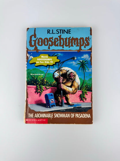 Original 1990s Goosebumps Book - R.L. Stine