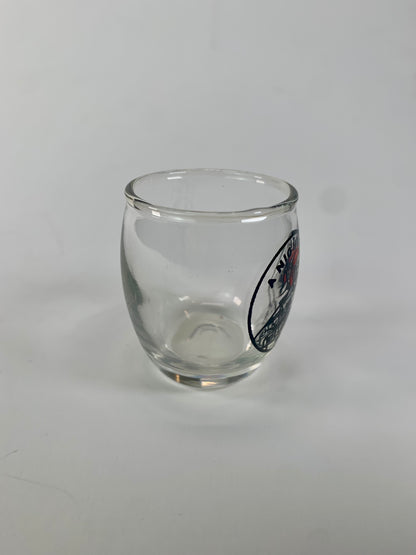 Vintage Shot Glass - A Night Cap - 1950s Novelty Gag Gift