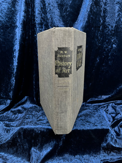 Vintage History of Art by H.W. Janson - 1966 Eighth Printing Illustrated Clothbound Hardcover