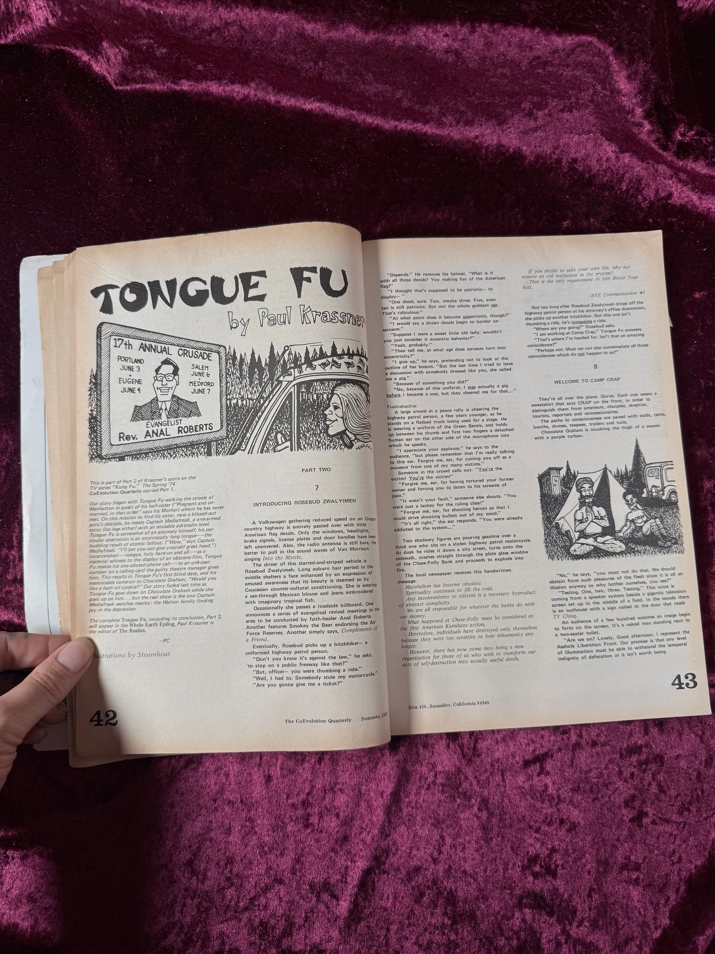 Vintage CoEvolution Quarterly Magazine Summer 1974 Whole Earth Catalog Supplement