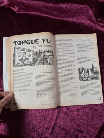 Vintage CoEvolution Quarterly Magazine Summer 1974 Whole Earth Catalog Supplement