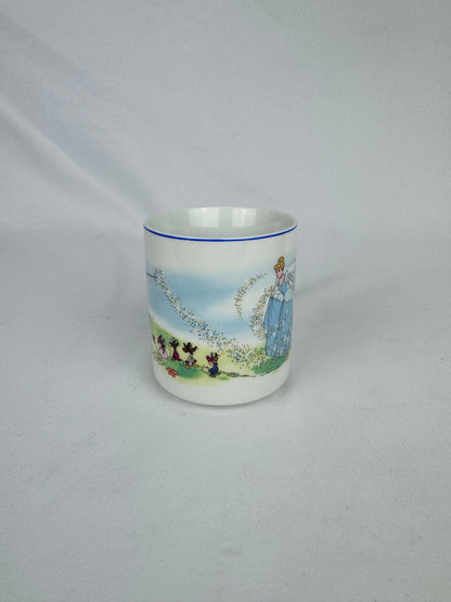 Vintage Collectible Disneyland Park Porcelain Mug - Cinderella