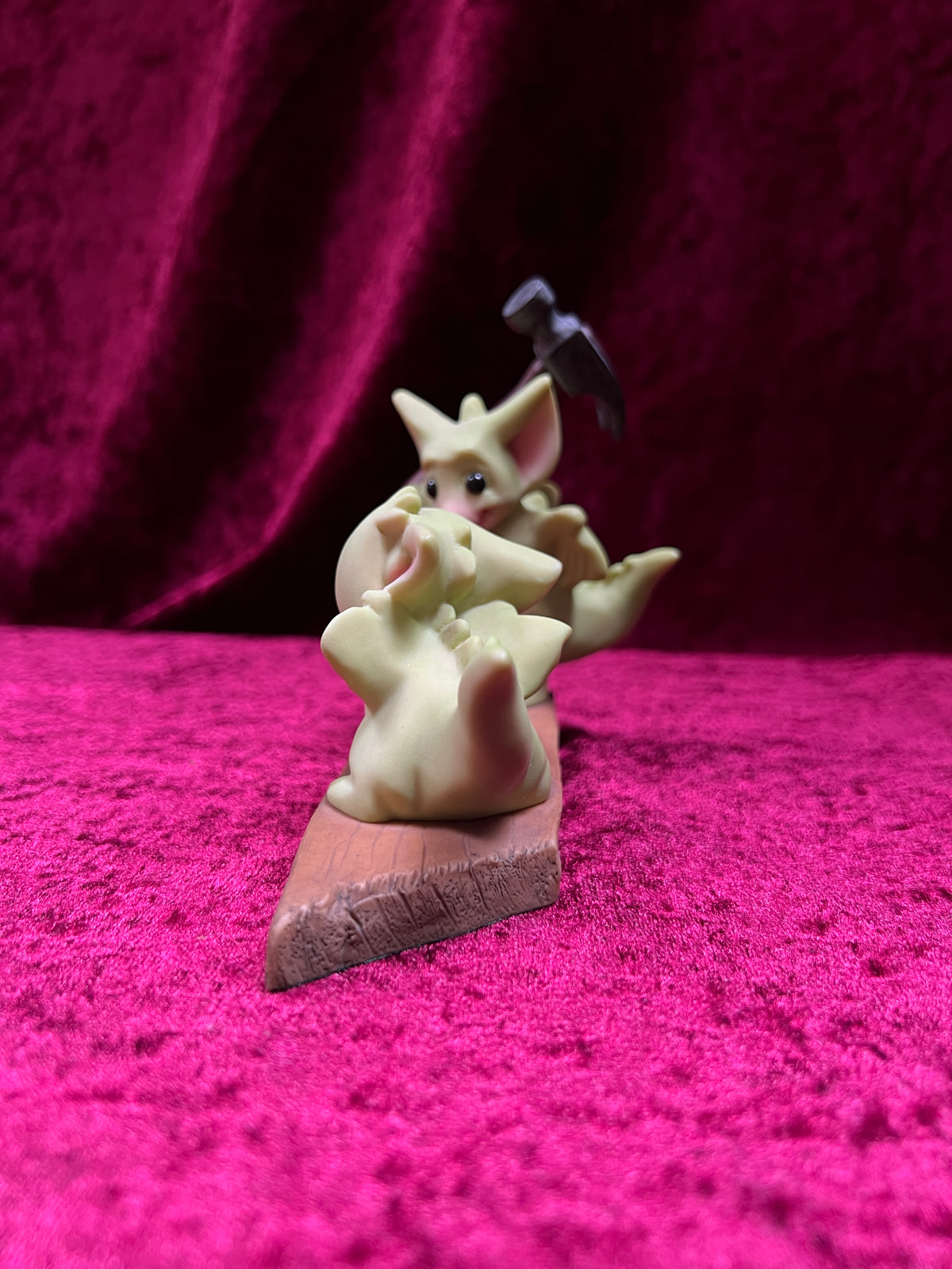 Vintage 2002 Pocket Dragons “Teamwork!” Figurine - Real Musgrave Dragon Collectible