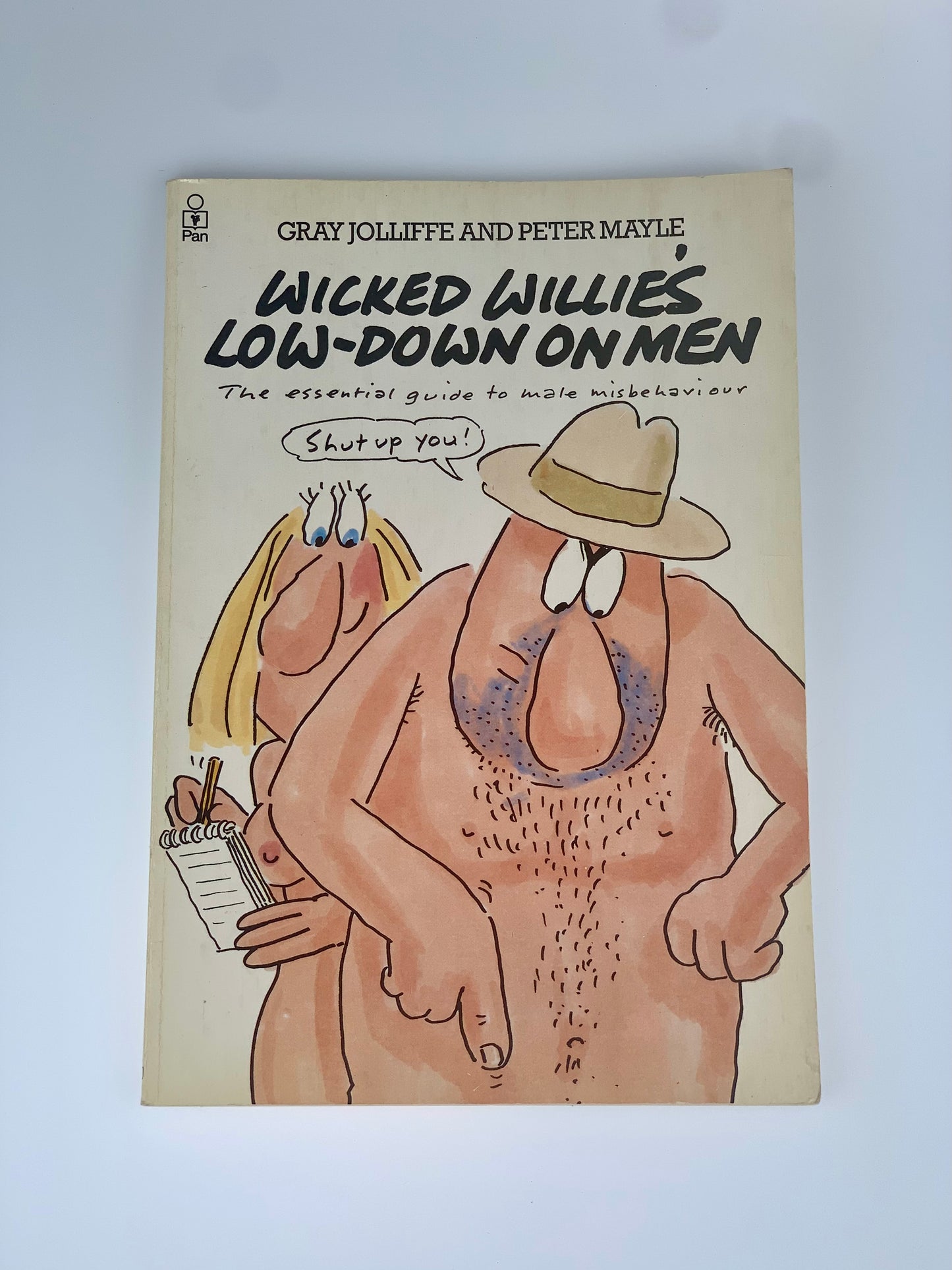 Wicked Willie’s Low-Down On Men by Gray Joliffe and Peter Mayle | Novelty Gag Gift