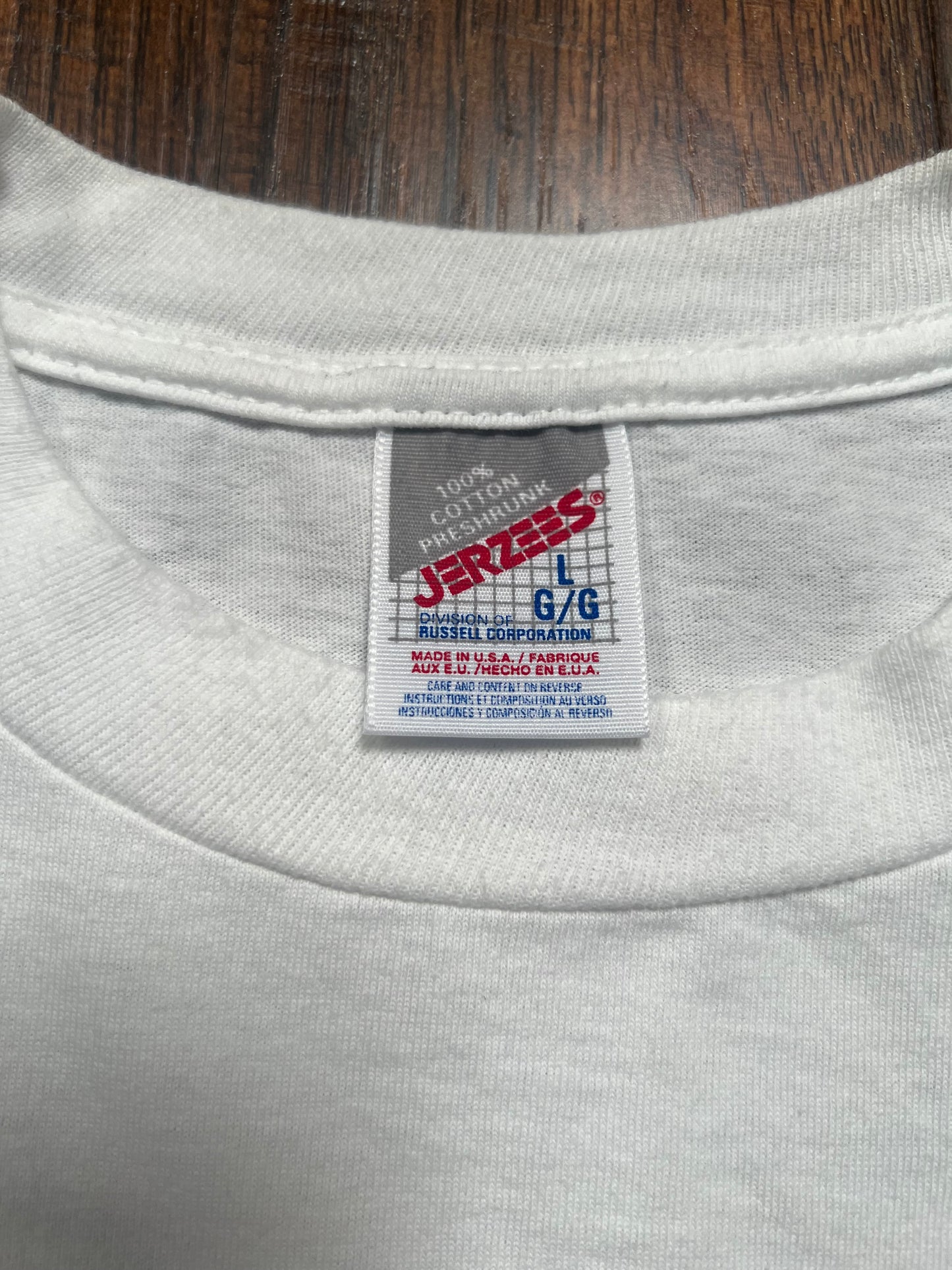 Vintage T-Shirt - Shoebox by Hallmark Co. - The Only Person Who Really Knows - Jerzees - Large