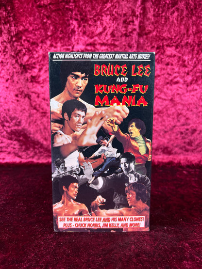 VHS - Bruce Lee and Kung-Fu Mania - 1993