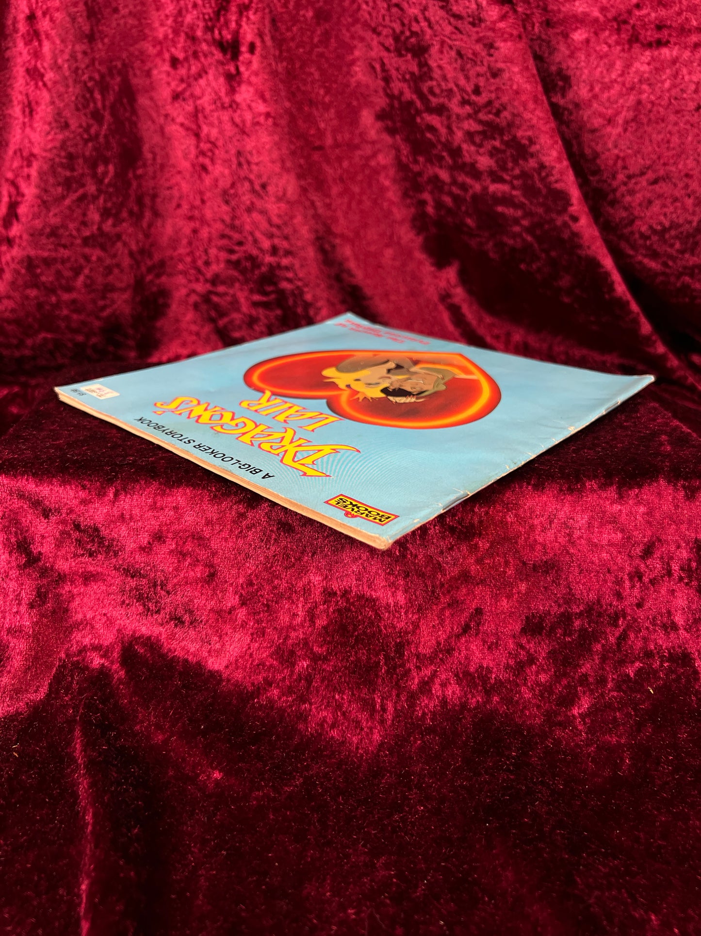 Vintage 1984 Big-Looker Marvel Storybook - Dragon's Lair The Rescue of Princess Daphne