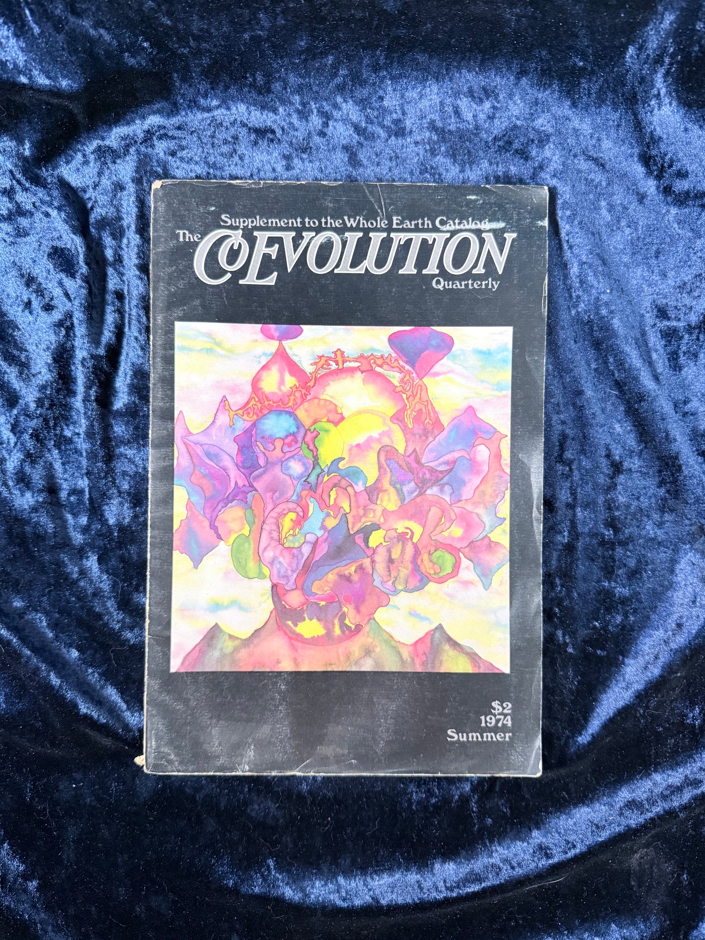 Vintage Paper Counterculture Magazine – CoEvolution Quarterly Whole Earth 1974