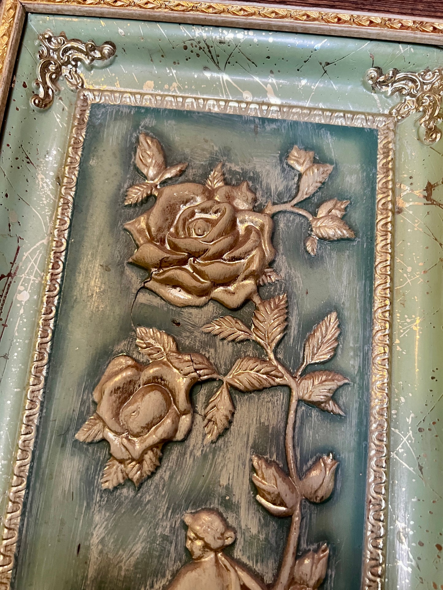 Vintage Home Decor - Mid Century Wall Art - Four Seasons - Summer - Dimensions II by Metalcraft