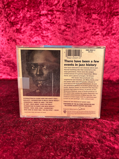 CD - Miles & Quincy Live At Montreux - Quincy Jones - Warner Bros Records - 1993