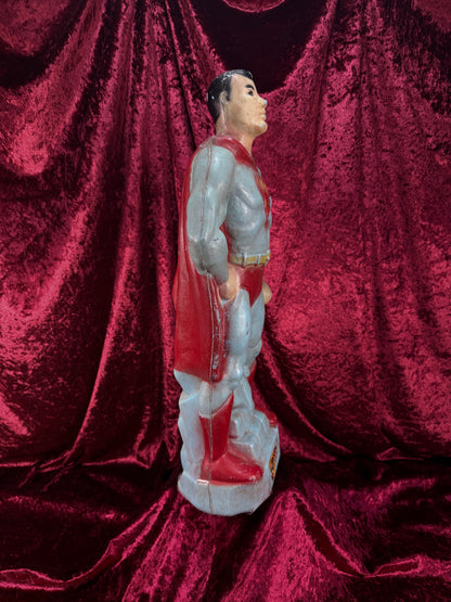 Vintage Collectibles - Superman Blow Mold Bank - Transogram - 1966