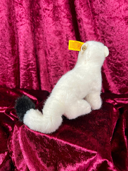 Vintage Collectibles - Miniature Stuffed Toy - Wizzy The Weasel - 1480/12 - Steiff - Germany