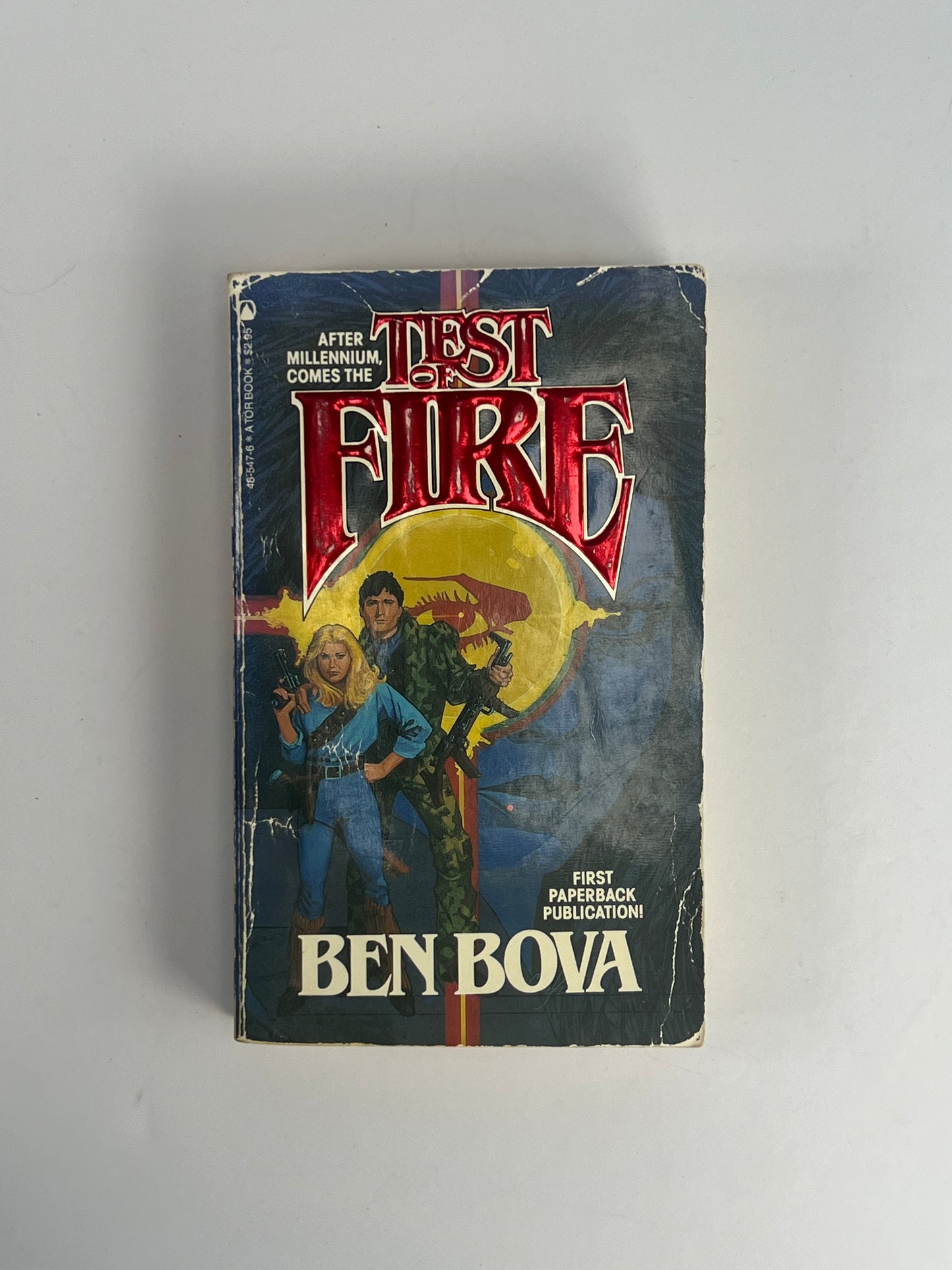 Vintage Paperback - Test of Fire - Ben Bova - 1982