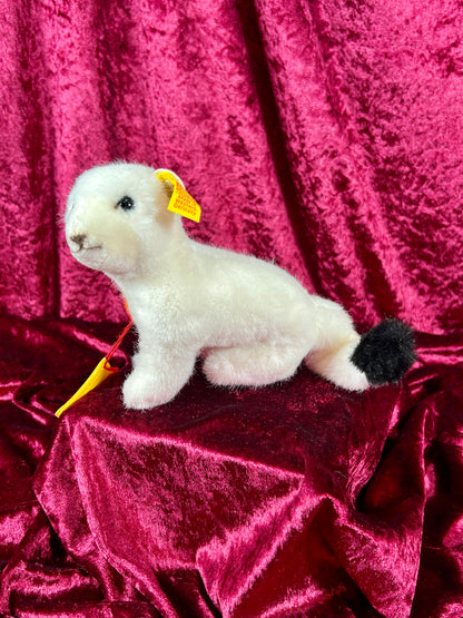 Vintage Collectibles - Miniature Stuffed Toy - Wizzy The Weasel - 1480/12 - Steiff - Germany