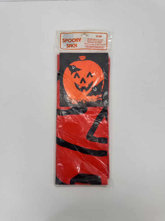 Vintage Halloween Decoration - Spooky Sac - Fall Leaf Bag - The Stephen Lawrence Co.