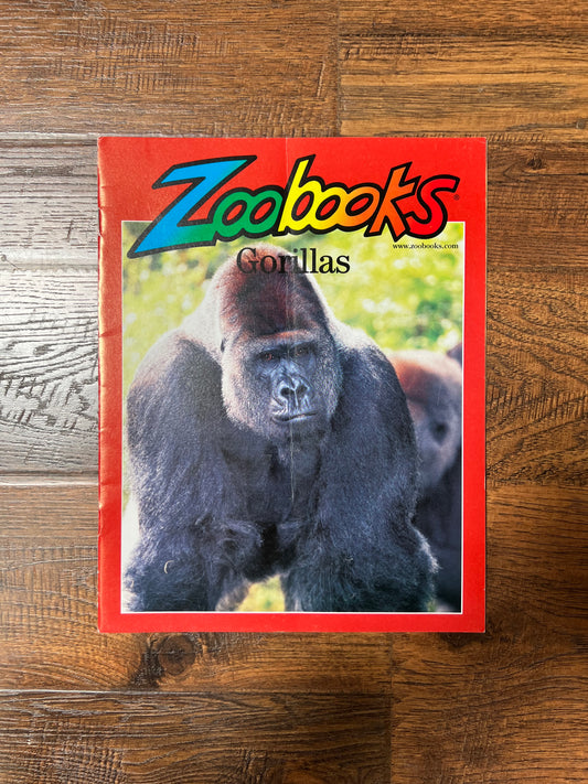 Vintage Ephemera - Magazine - Zoobooks - Gorillas - October 2000