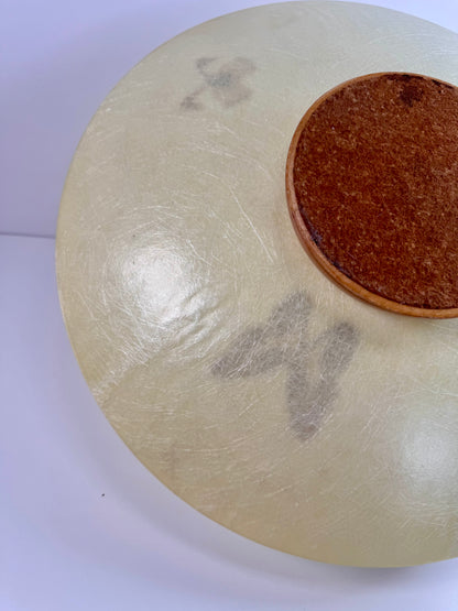 Vintage Kitchen - Butterfly Spaghetti Fiberglass 2-Tier Serving Tray - 1960s