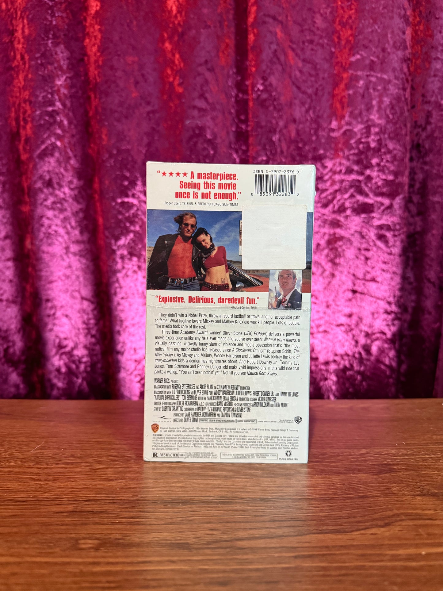 VHS - Natural Born Killers - 1995 - Factory Sealed