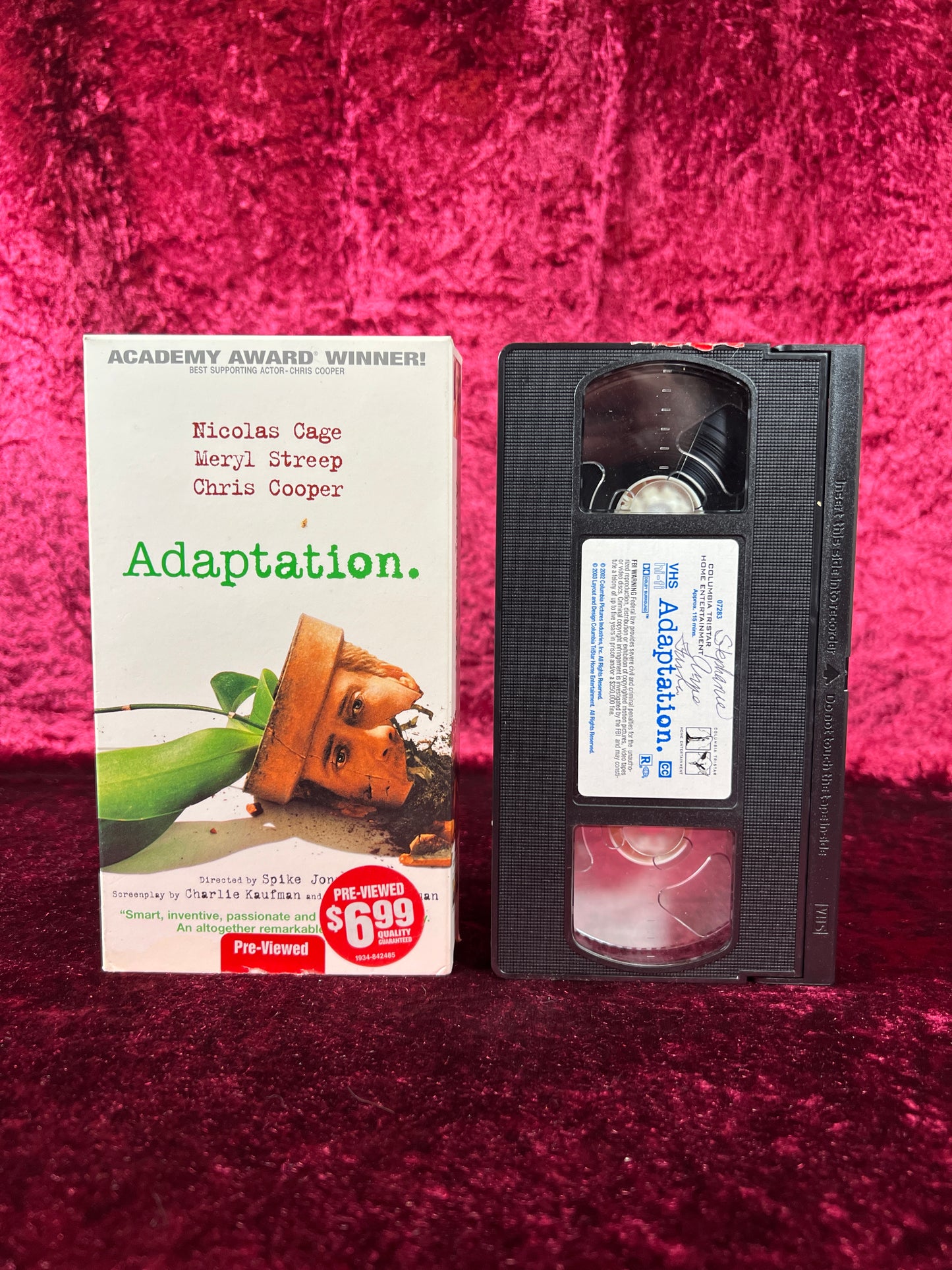 VHS - Adaptation - 2002
