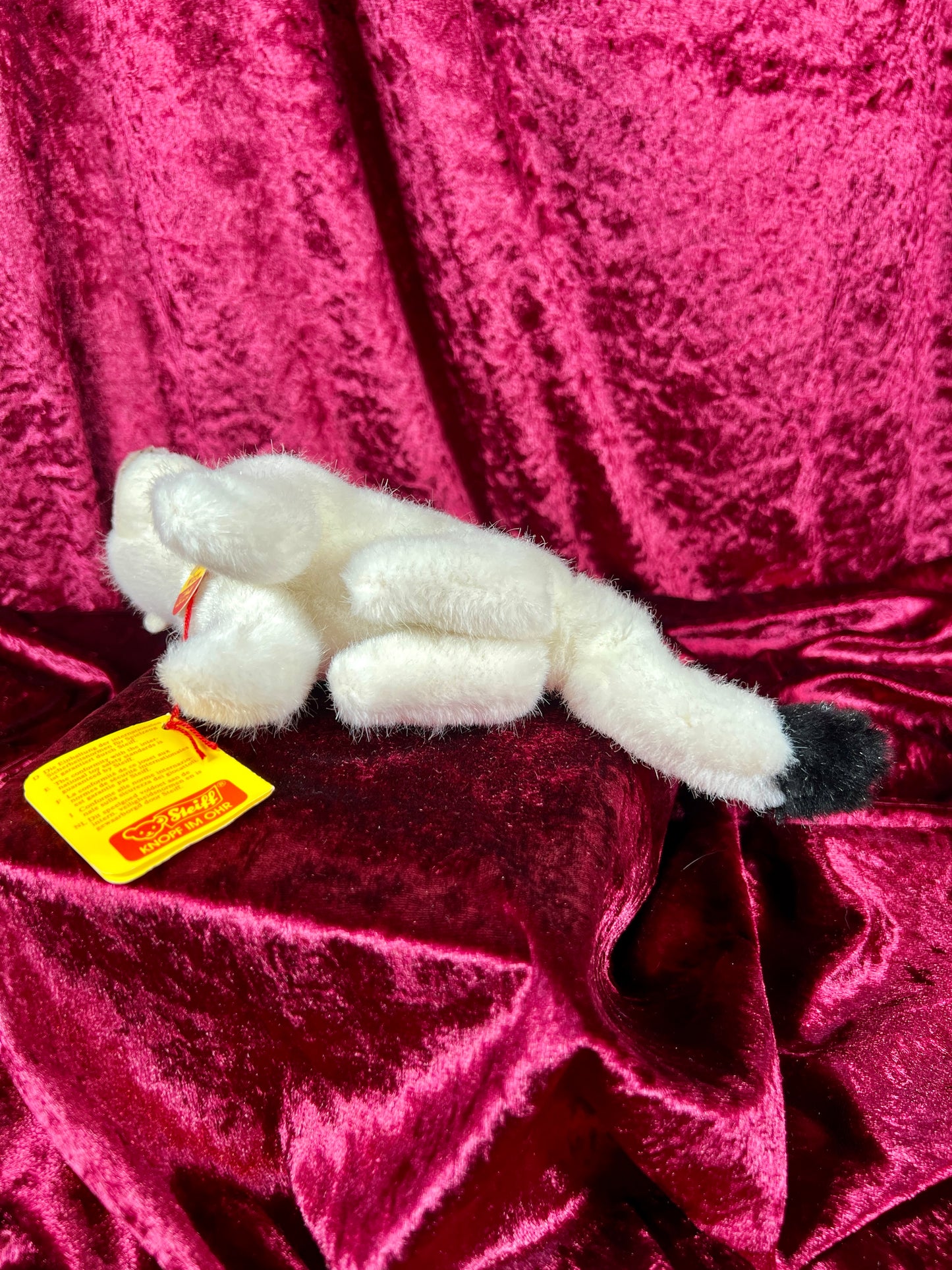 Vintage Collectibles - Miniature Stuffed Toy - Wizzy The Weasel - 1480/12 - Steiff - Germany