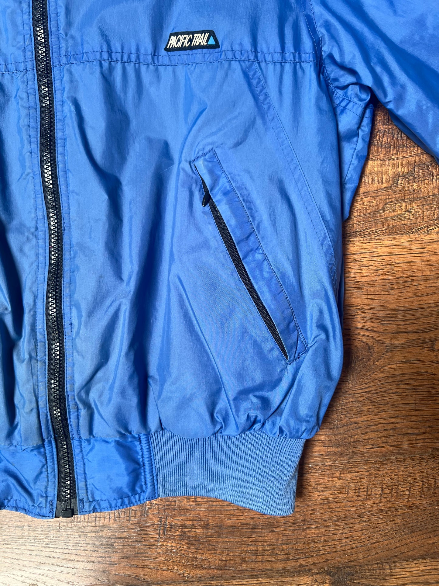 Vintage Clothing - Light Bomber Jacket - Blue - Pacific Trail - Medium