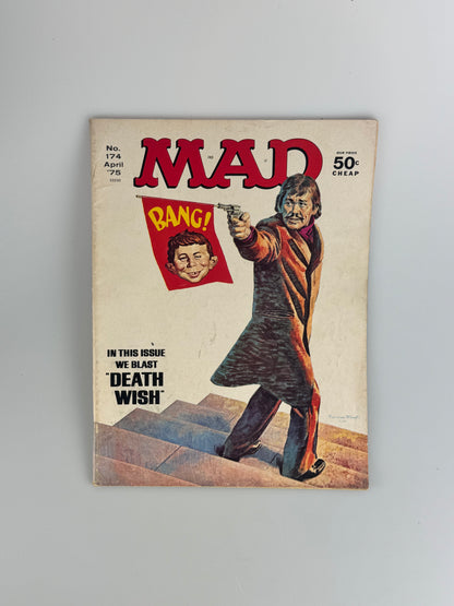 Vintage Mad Magazine - April 1975 - #174