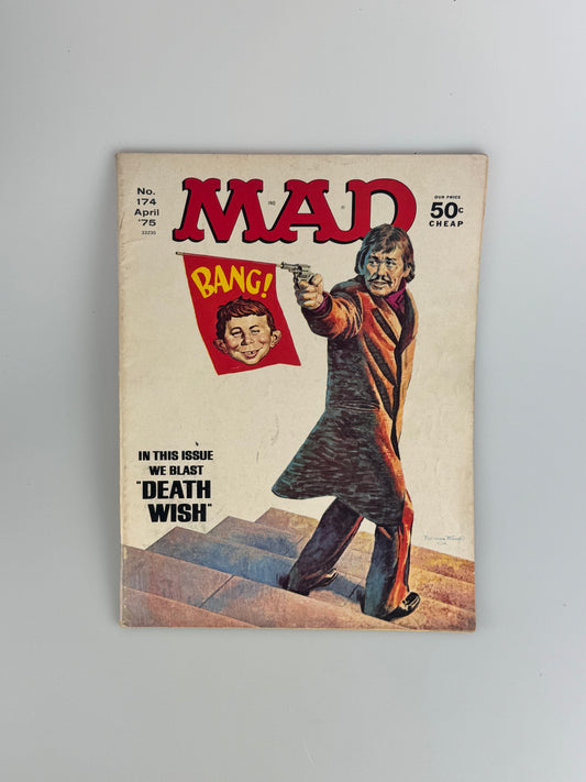 Vintage Mad Magazine - April 1975 - #174