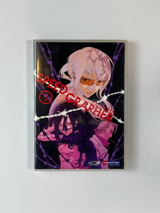 DVD - Speed Grapher - Volume 5 - English / Japanese - FUNimation - 2005