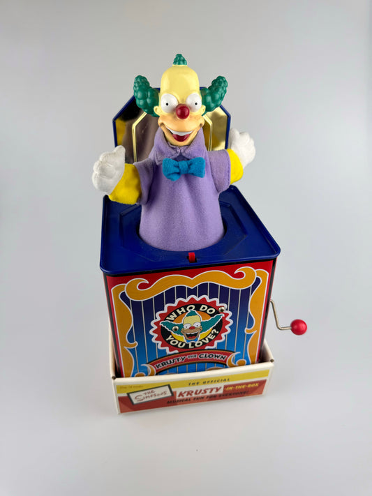 Krusty The Clown Jack in the Box - 2002 - New in Box - Rocket USA