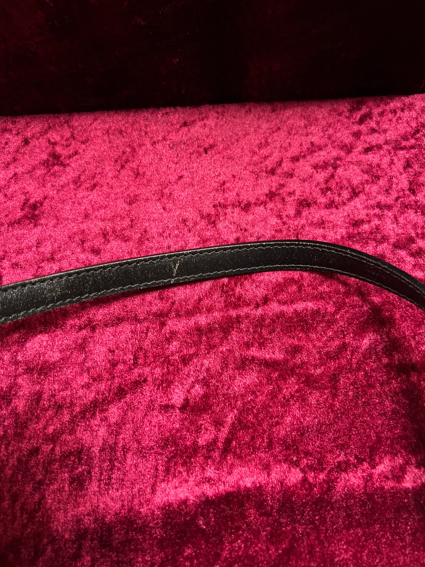 Vintage Black Leather Crossbody Bag - Bally Italy Saddle Purse