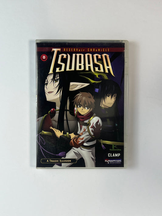 DVD - Tsubasa Reservoir Chronicle - Volume 8: A Tragic Illusion - English / Japanese - FUNimation - 2008