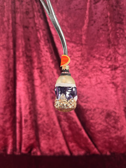 Vintage Christmas - Handblown Glass Ornament - Humpty Dumpty - Taron Collection - Poland